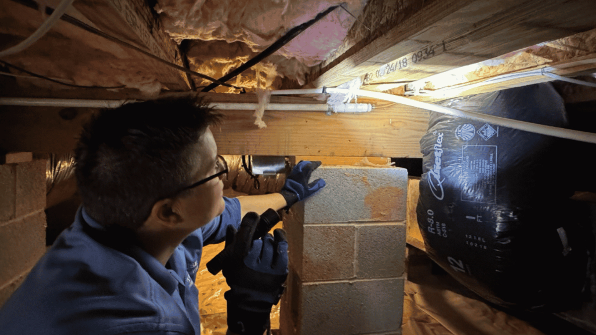 Crawl Space Encapsulation in Whitsett, NC