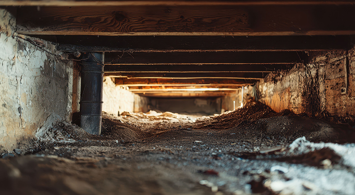 How Crawl Space Moisture Attracts Pests to Your NC Home